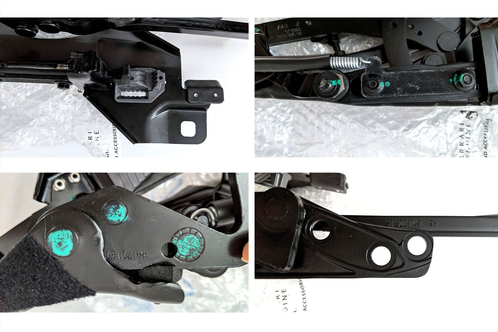 Ferrari California 86545900 RH RIGHT HAND RR REAR ROOF KINEMATICS RR F149 RH