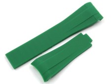 Strap Band Silicone Verde 20/16mm Chiusura Claps Waterproof Casual Top Quality
