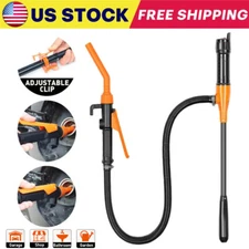 Battery Powered Electric Fuel Transfer Pump Portable Hand Pump Gas Oil Liquid