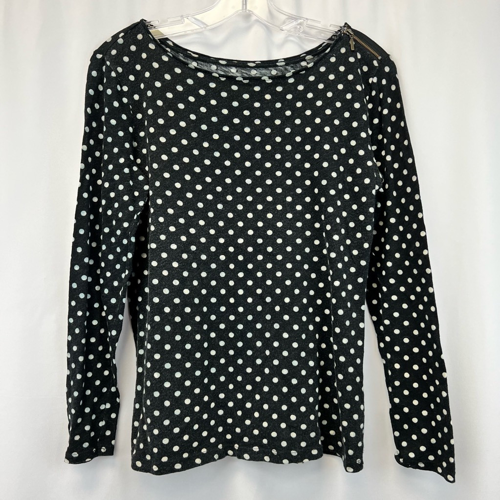 loft polka dot shirt