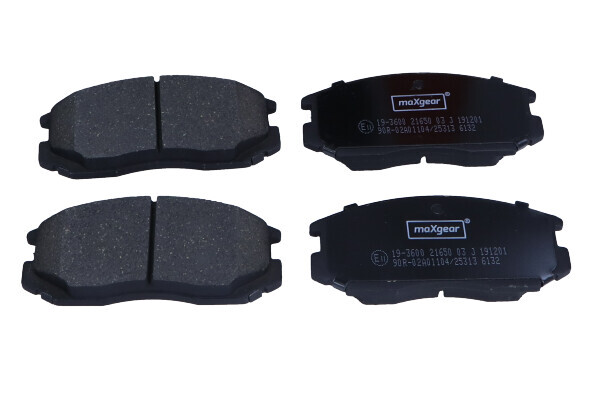 19-3600 Maxgear Bremsbelagsatz, Scheibenbremse FüR Daihatsu,Mitsubishi,Proton,To-image