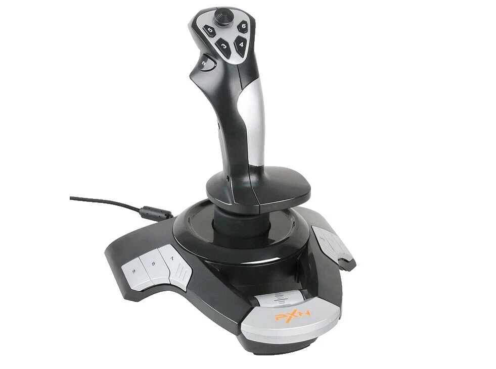 Black Video Game Flight Sticks
