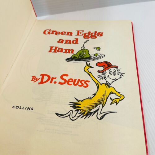 Green Eggs and Ham Dr. Seuss Vintage Children's Book 1962, UK 1st Edition - Picture 5 of 9