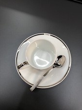 Cartier Original Coffee Set for 1 in Porcelain Limoges -Caffè Porcellana Tazzine