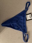 “New” Elegant Push Up Bra Panty Set Size 34B/M Color Blue — photo 4