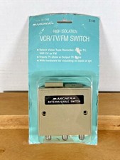 NOS SEALED Vintage1980's Archer High Isolation VCR/TV/FM Switch