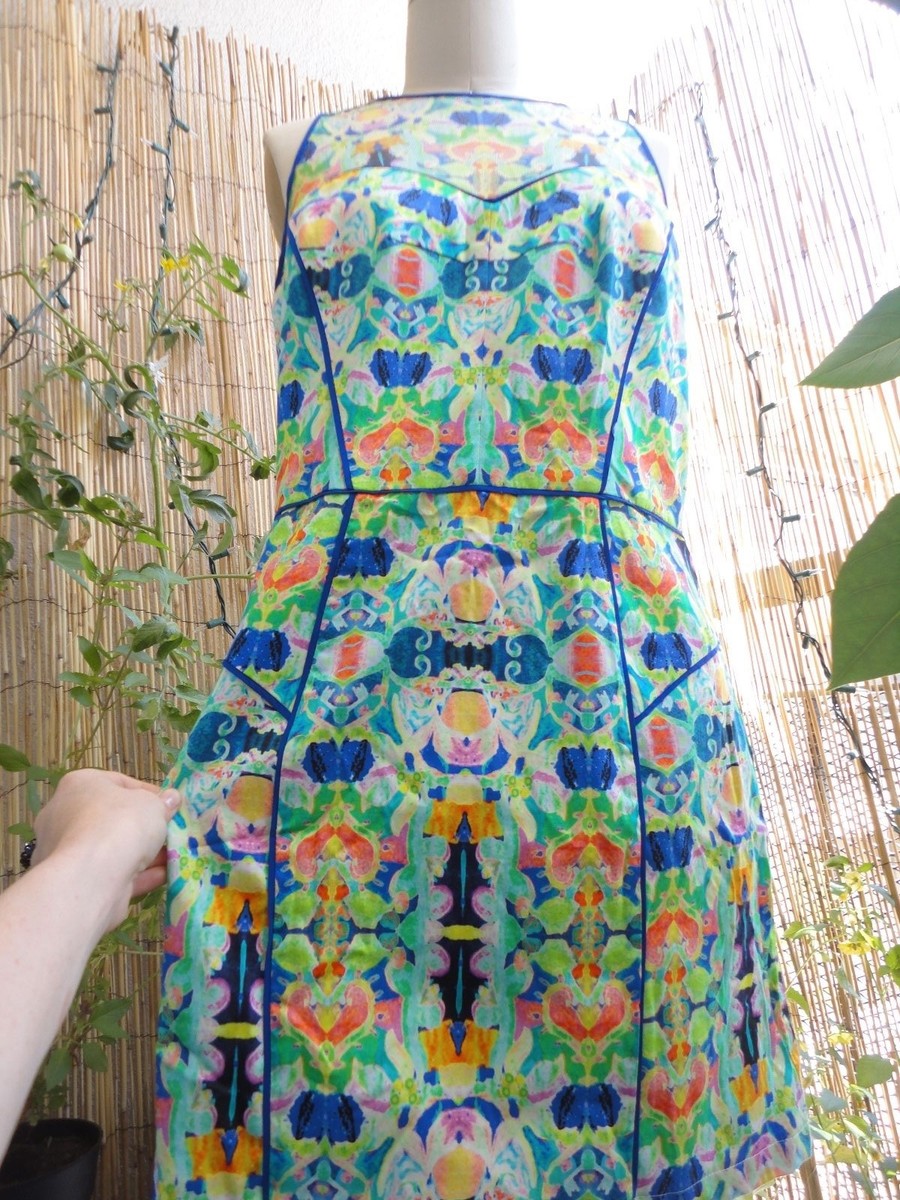 multicolor neon dress *MILLY of NY* 
