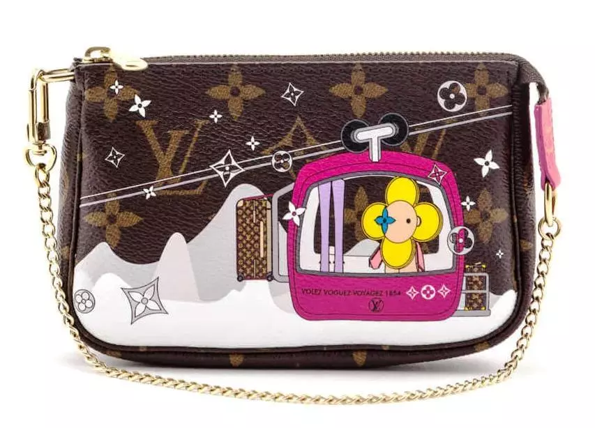 Louis Vuitton 2019 Holiday Edition House Vivienne Cable-Car Mini Poche