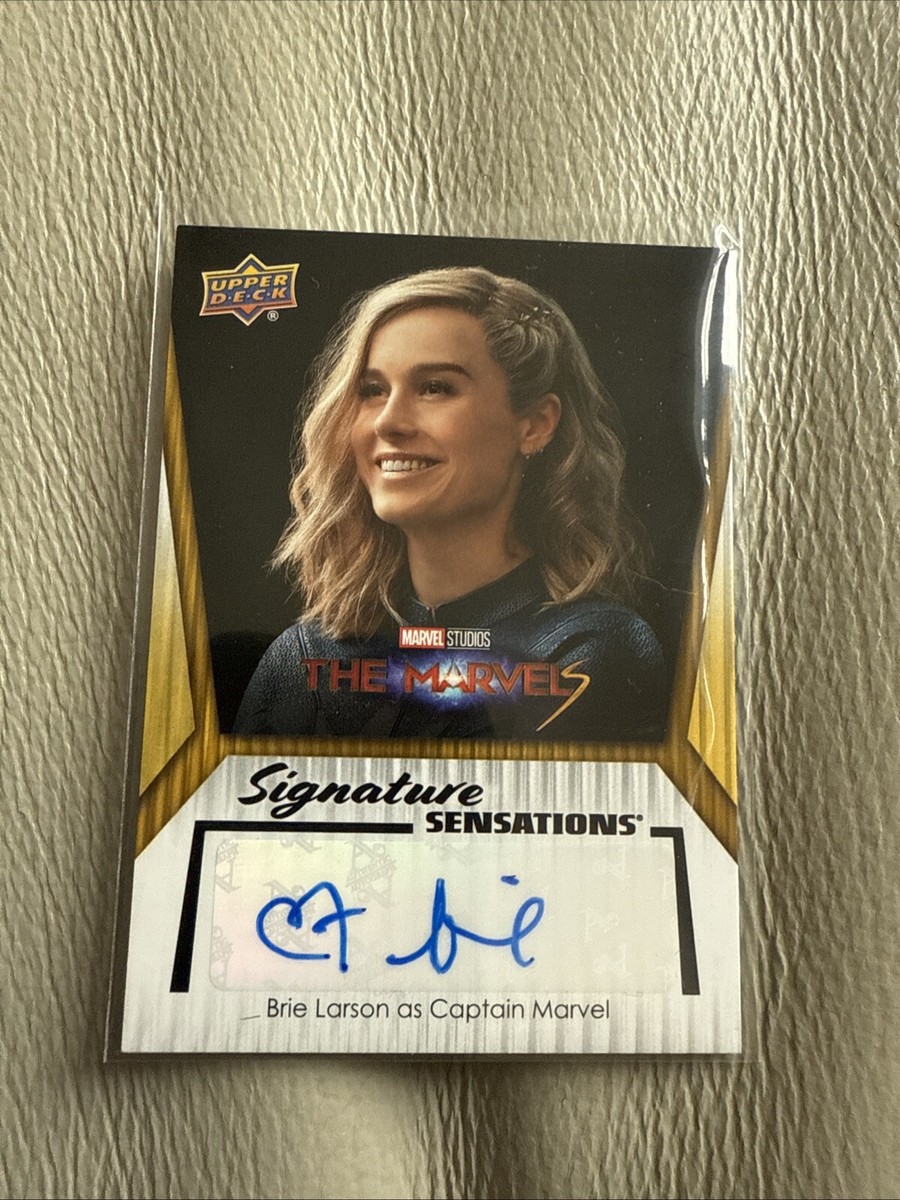 SuperM パンフレット トレカ MARVEL ベッキョン テヨン マーク 2024 Uppe Deck Marvel Studios Series 2 Brie Larson CAPTAIN MARVEL