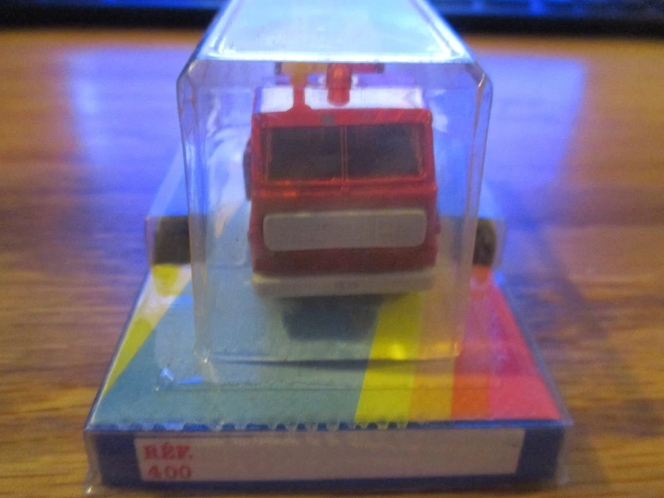 Norev Red Fire Truck HO Scale MIP France w Free ship! - Image 3 of 4