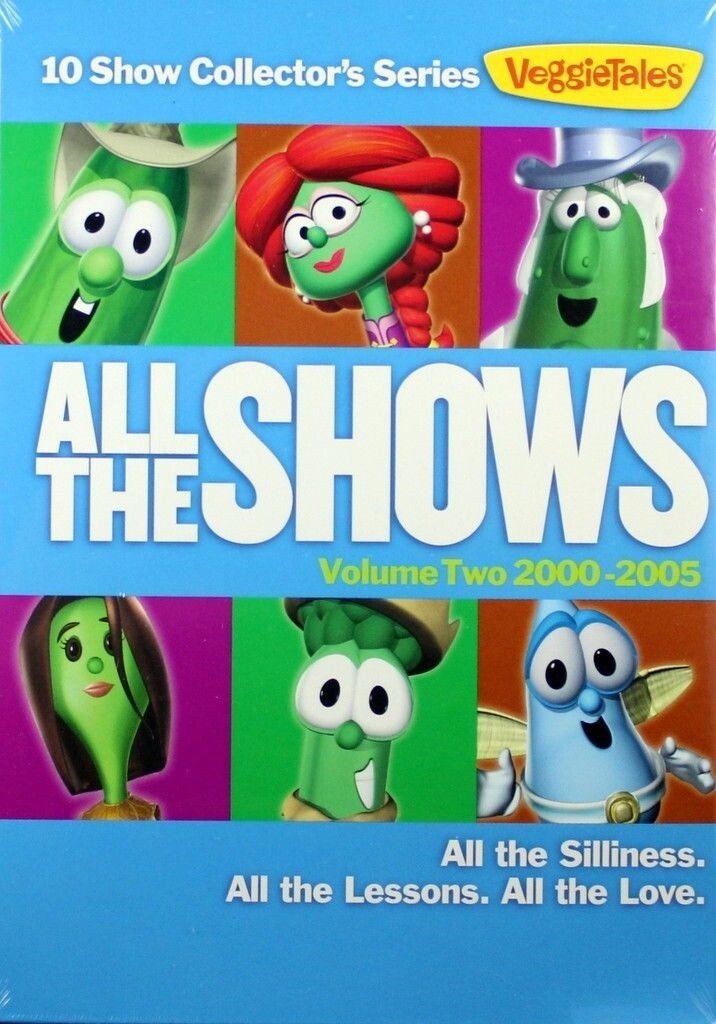 VeggieTales Volume 2 All The Shows 2000-2005 NEW DVDs 10 Show
