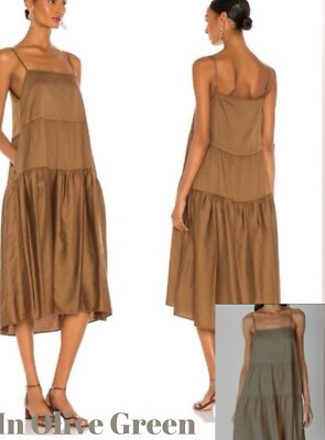 enza costa cotton tiered dress Cool Slip babydoll ruffle Size 3 Color:Shimmer Peri Hammitt Soiree Clutch Carrara size-guide-shoe Maxi dress length textured tank dress