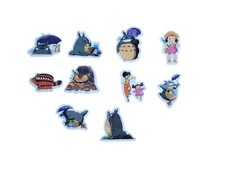 Set Of 9 Stickers Studio Ghibli My Neighbor Totoro New