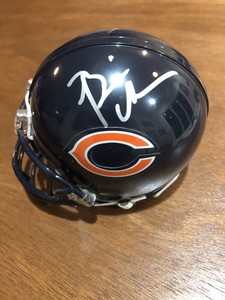 khalil mack signed helmet