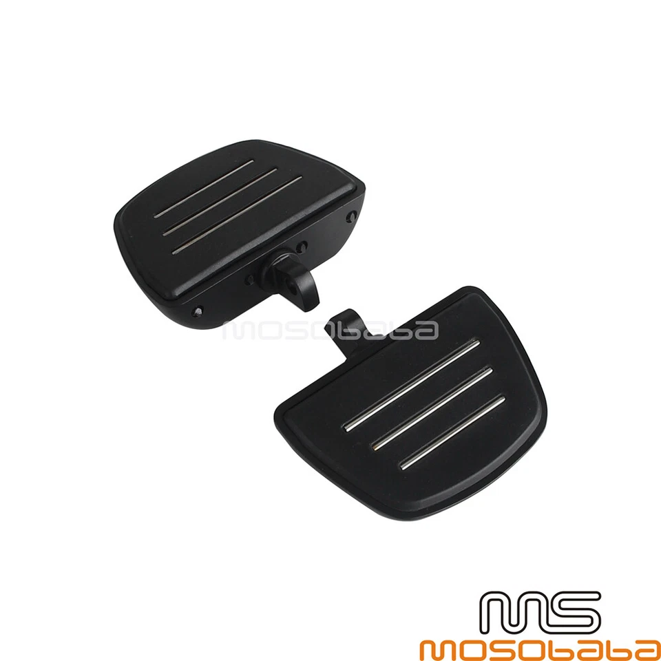 Juego de estriberas pedales traseras negras para Harley Breakout CVO Pro Street FXSE Foto 4 de 4