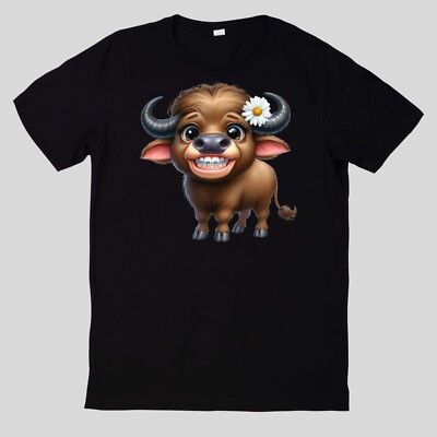 Funny Animals T-Shirt With Braces Cotton Fun Fun Sayings Funny Cartoon
