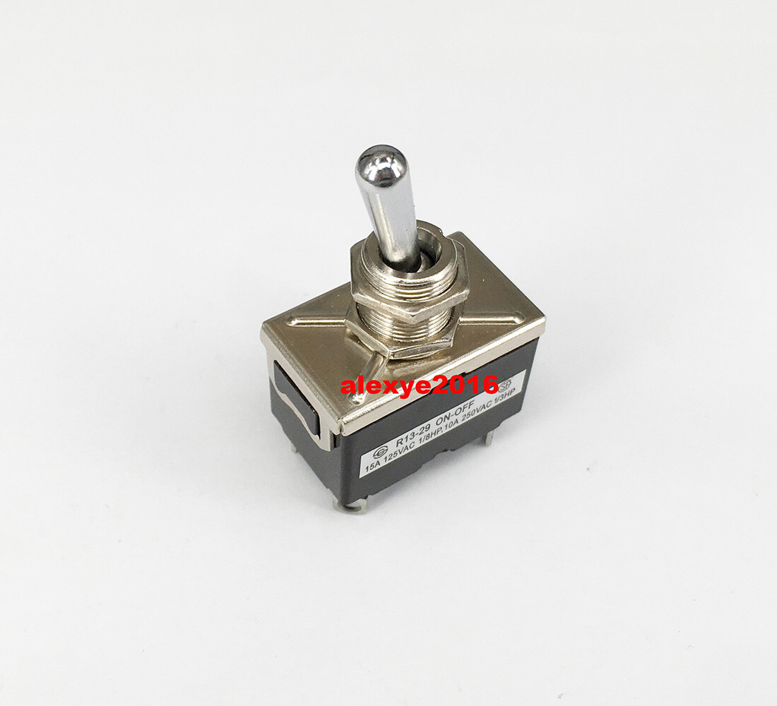 SCI R13-29 ON-OFF Toggle Switch 4 Pins 2 positions 15A 125VAC 10A