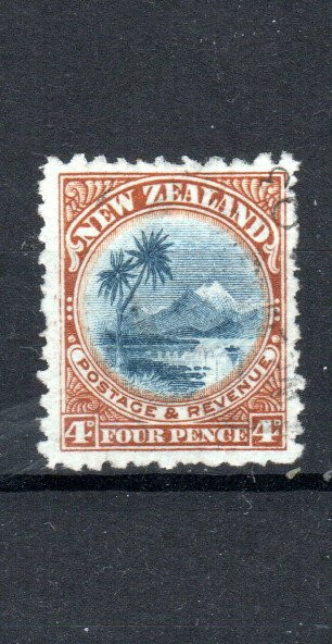 New Zealand 1903 4d wmk reversed SG 322x FU | eBay