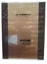 Amber Oud Gold Edition Al Haramain Eau de Parfum 2.0 oz 100% ORIGINAL New In Box