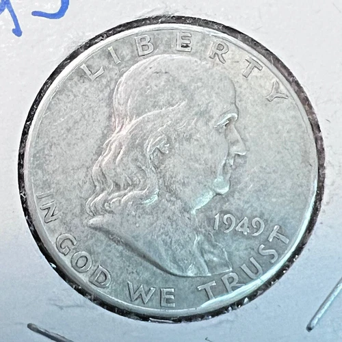 1949-S FRANKLIN HALF DOLLAR ~ KEY DATE XF+