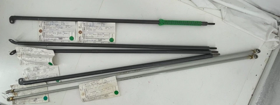 Lote de 5 peças Lucas Liebherr eixo e junta assy Aircraft Jet JT8D Boeing #532 - Imagem 2 de 4