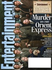 Entertainment Weekly Magazine 5-12-17 - Murder on the Orient Express Johnny Depp