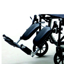 KSP Pedane elevabili per carrozzina sedia a rotelle n21 per disabili anziani Blu