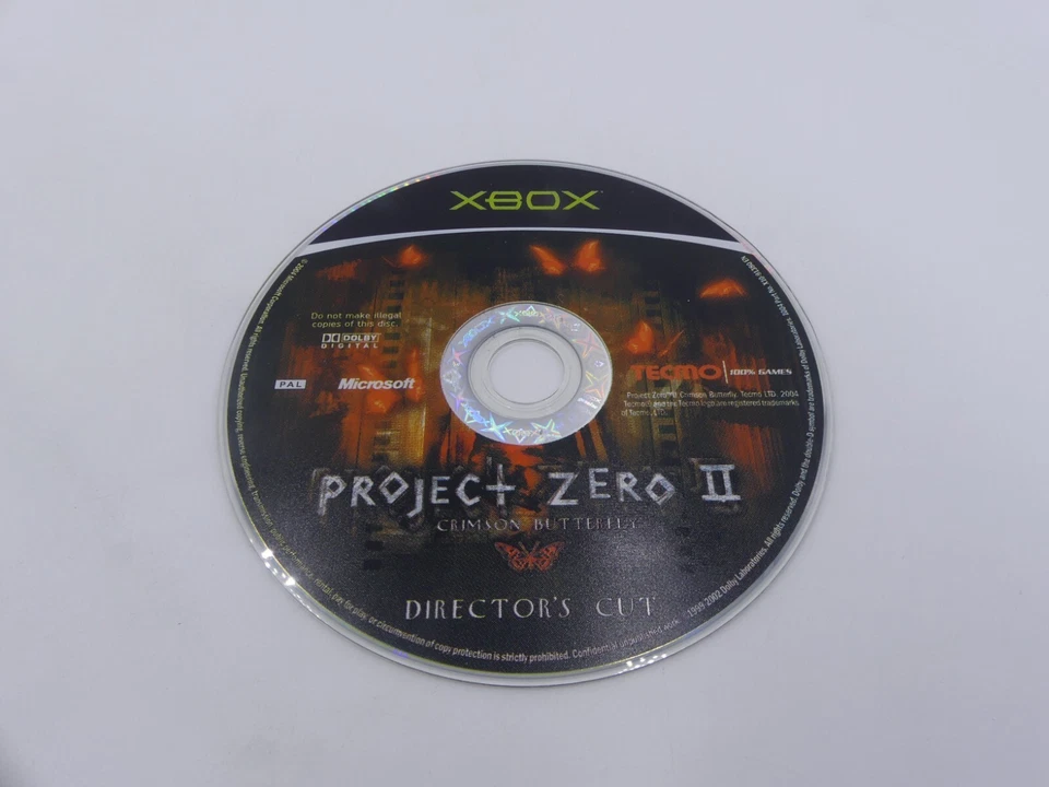 PROJECT ZERO 2 II: The Crimson Butterfly Director's Cut Microsoft Xbox 2004 PAL Foto 4 de 4