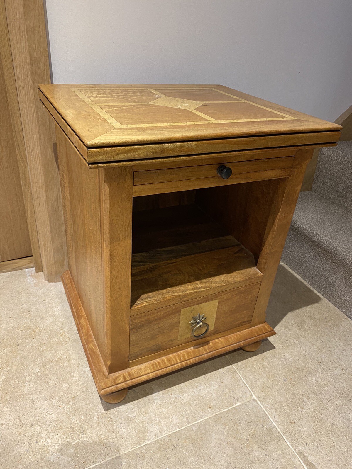 Barker & Stonehouse Flagstone Fruitwood Furniture Side Table eBay