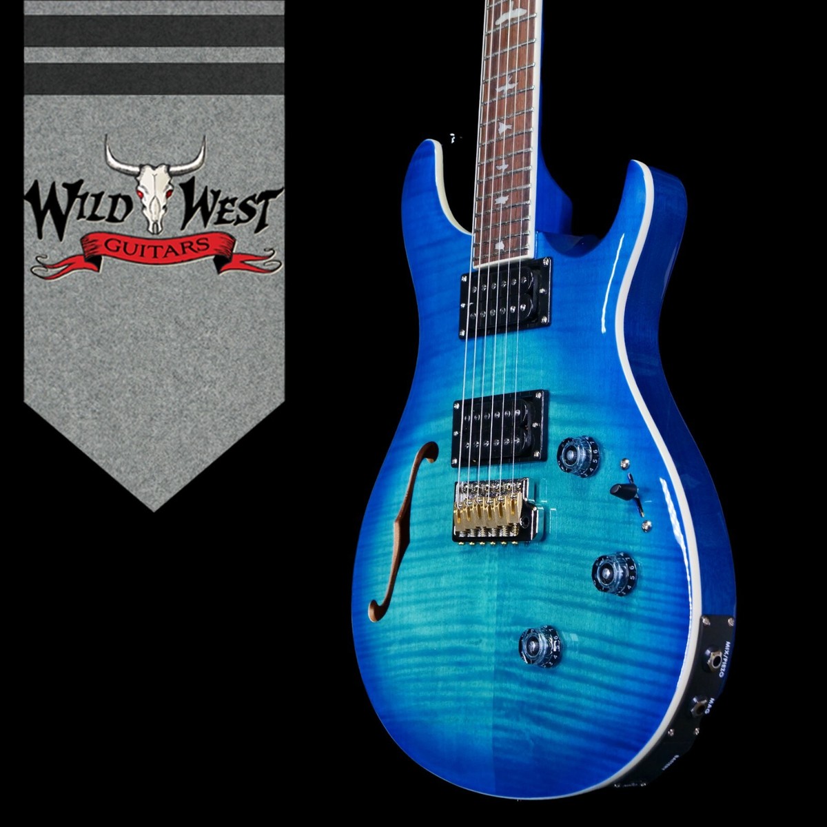 ギター PRS Paul Reed Smith SE CUSTOM 24 2023 - Paul Reed Smith Custom 24-08 - Orange Tiger - Eddie's