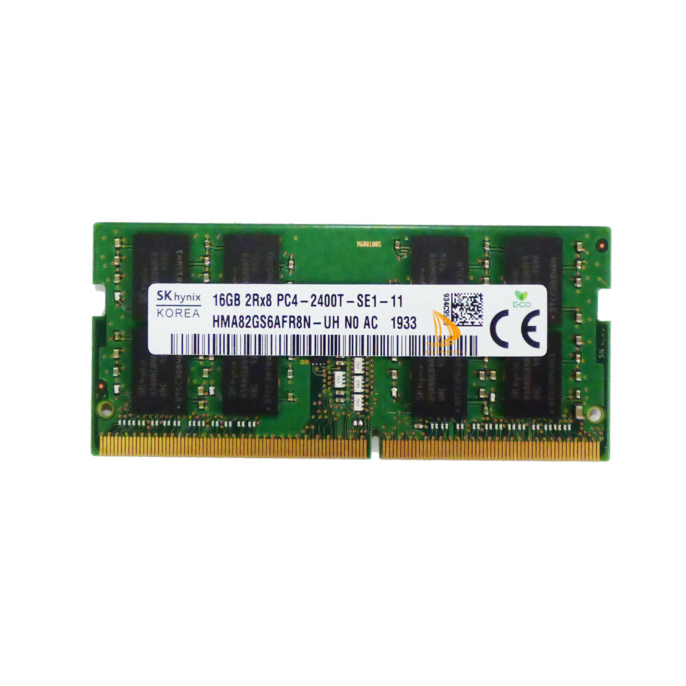 SK Hynix 16GB 2RX8 DDR4-2400T PC4-19200S CL17 SO-DIMM Laptop