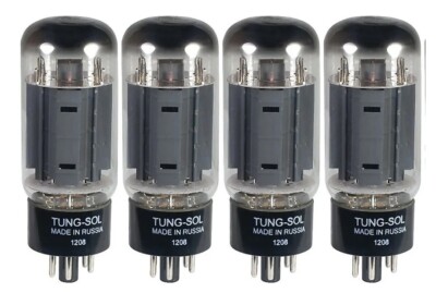 New 4x TungSol 7581A | Matched Quad / Quartet / Four Tubes | Free Ship