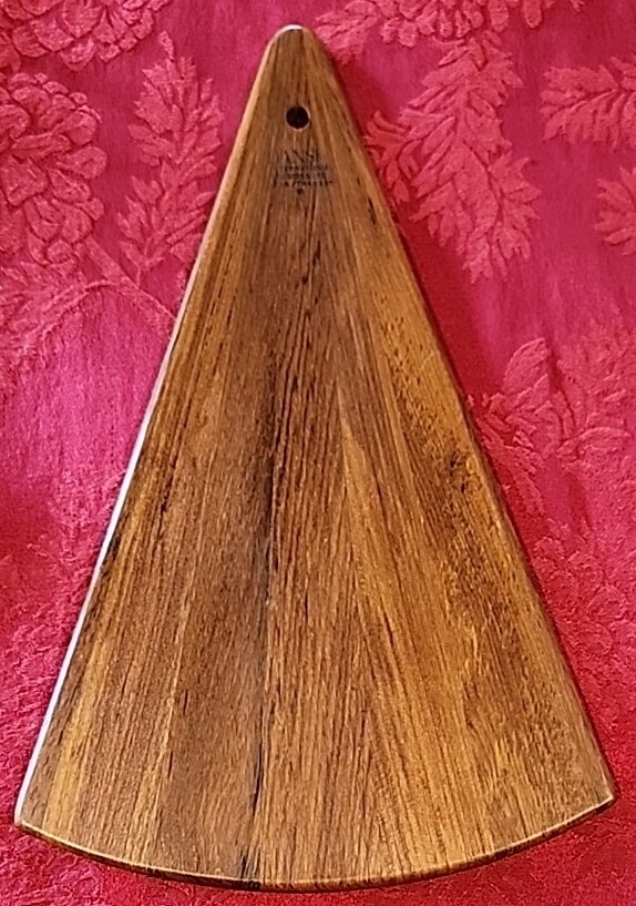 Vintage DANSK Triangle Wood Cutting Board JHQ Danish Design