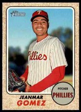 2017 Topps Heritage Jeanmar Gomez #184 Philadelphia Phillies