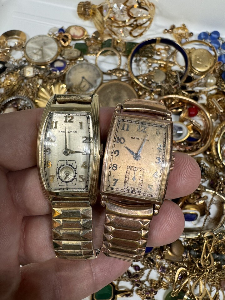 10k 12k 14k Gold Filled Gold Plated RGP Scrap Lot Melt or Resale