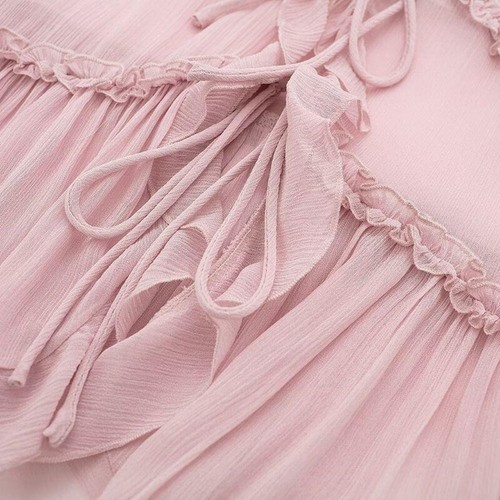Women Fashion With Front Semi Sexy Backless Thin Female Thin Straps BK - Picture 5 of 16