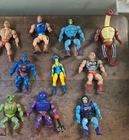 Masters Of The Universe MOTU Vintage Lot- He-Man Skeletor Teela Tri-Klops More