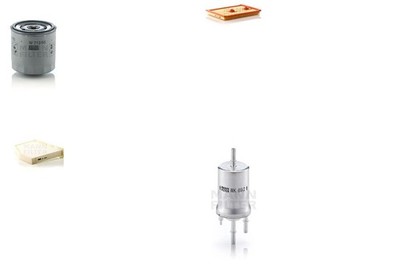 MANN-FILTER Inspektionspaket Filtersatz XL Filtereinsatz Anschraubfilter für VW