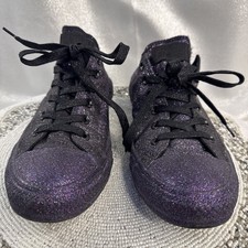 Converse All Star Purple Glitter Sneakers Men s 8 Women s 10