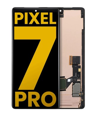Original For Google Pixel 7 Pro OLED Display Touchscreen Digitizer (With Frame)