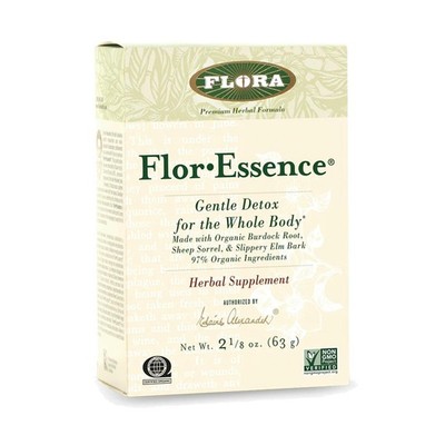 Natural Body Cleanse Tea, FlorEssence Detox Blend, 2.2 Oz