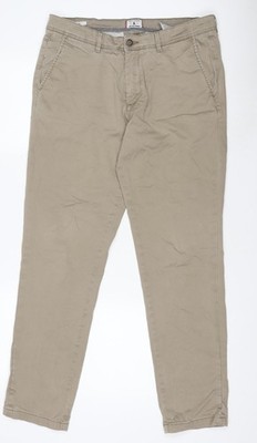 Beigefarbene Herren-Chinohose UK-Größe 30 JACK & JONES normale Passform
