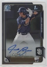 2015 Bowman Chrome Prospects Jake Bauers #BCAP-JB Auto 0rf