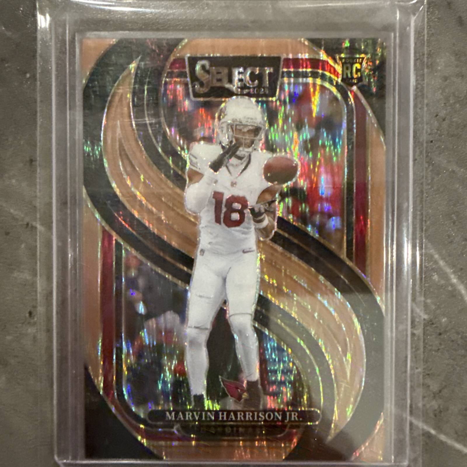 2024 Panini Select Premier Level Marvin Harrison Jr. #115 bronze Prizm /299 (RC)