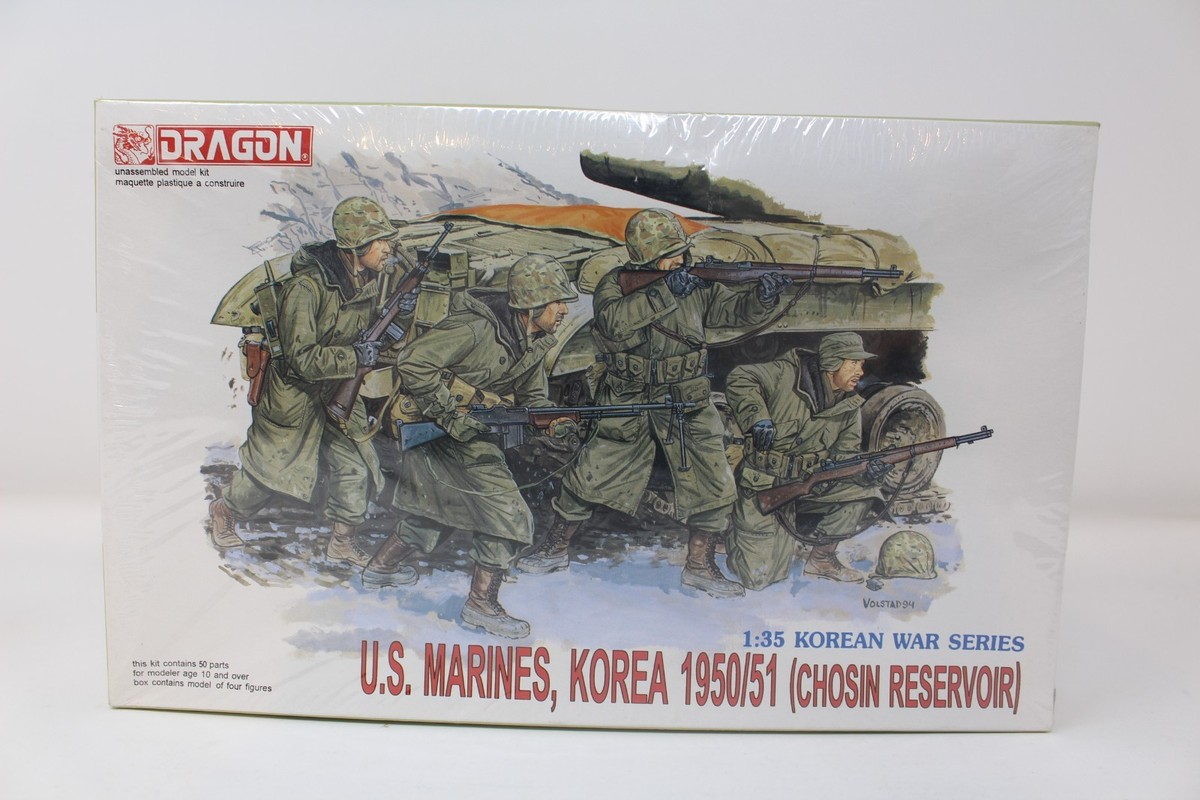 Dragon 6802 1/35 U.S. Marines Korea 1950/51 Chosin Reservoir New