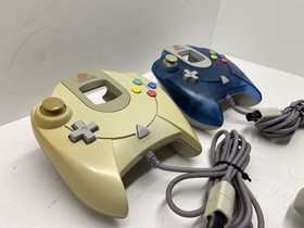 SEGA Dreamcast HKT-3020 Console White W/ 2 Controllers & 3 Games - Tested