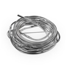 Car Door Edge Guards 32.8ft, Universal U-Shaped PVC Trim Strip Silver-10M