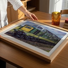 Deltic Klasse A3 Kunstdrucke Poster Eisenbahnen Züge