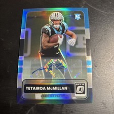 2025 Donruss Optic - Tetairoa Mcmillan Auto 2015 Retro Throwback (RC) Panthers