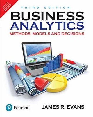 Pearson BUSINESS ANALYTICS, 3RD EDITION - Paperback, by JAMES EVANS - Very Good